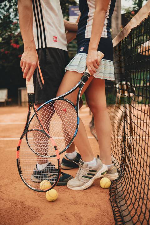 Pre Wedding Casal Tenista'