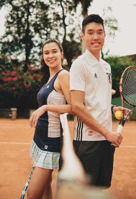 Ensaio de casal Tênis '