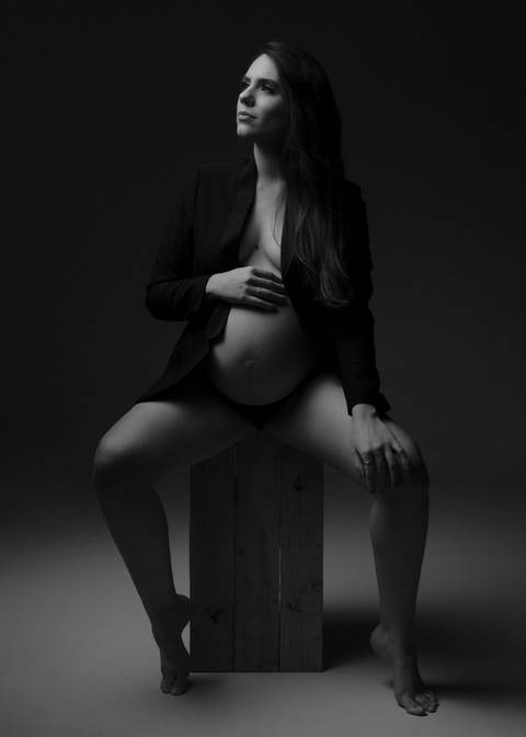ensaio moderno gestante'