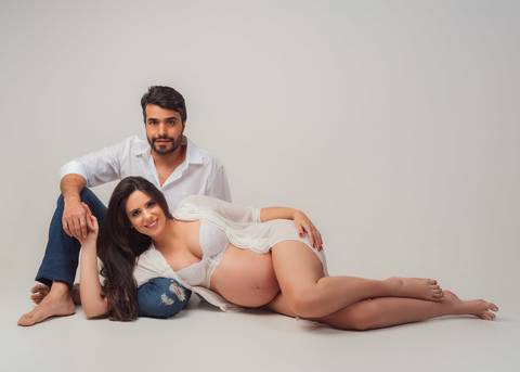 Sessão para gestante em estudio'