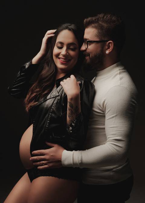 FOTO DE GESTANTE COM O MARIDO '