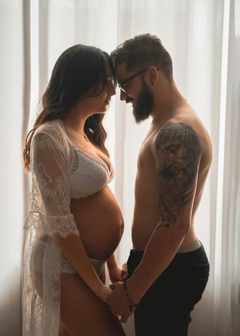 ENSAIO DE GESTANTE COM A ROBY BRANCO '