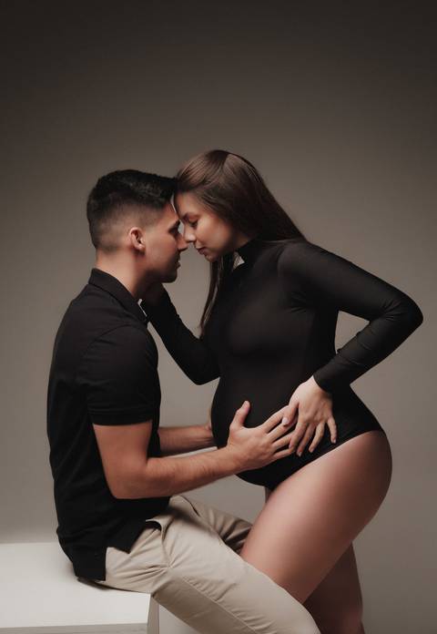 poses para fotografia de gestante'