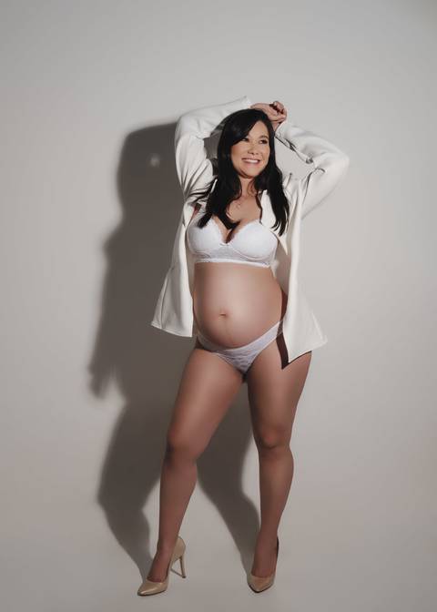 ensaio sensual gestante'