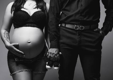 foto criativa gestante, Dr Canela '