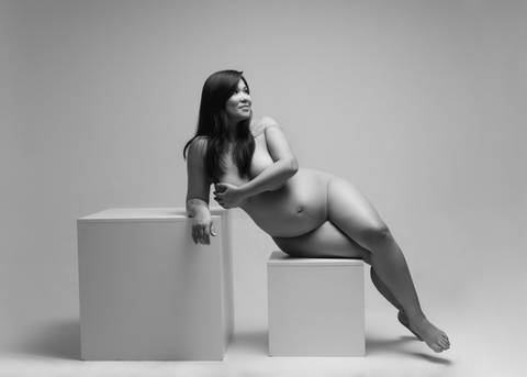 foto nua de gestante'