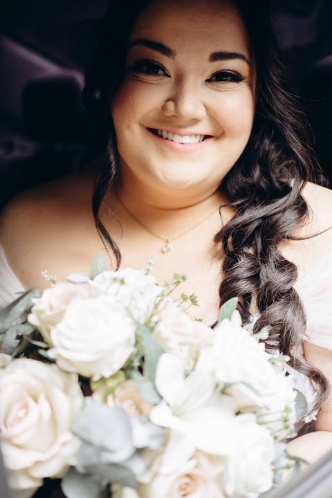 buque de noiva verde e branco em presidente prudente '