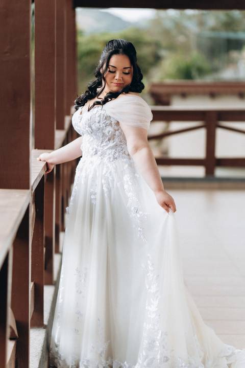 vestido de noiva para campo em presidente prudente '