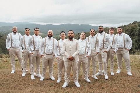 roupa de padrinhos para o campo em presidente prudente '