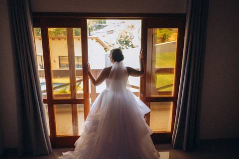 vestido de noiva princesa para campo '