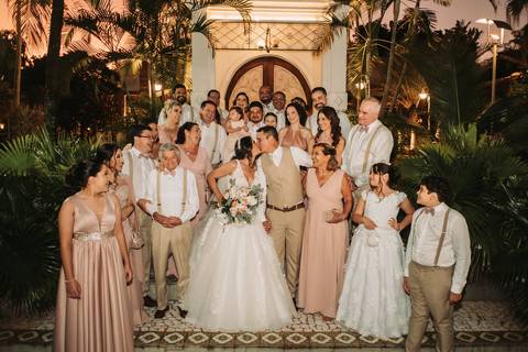 fotos com os padrinhos bob roque '