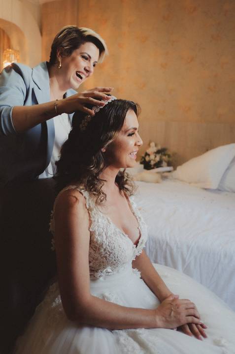 penteado solto da noiva '