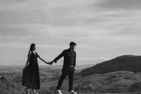 VESTIDO LONGO PRETO PARA FOTO DE CASAL '