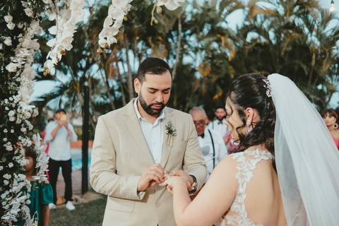 troca de alianças '