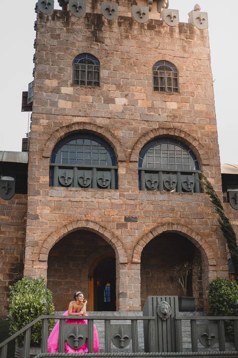 castelo para ensaio de fotografia '