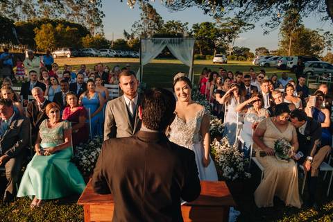 cerimonia ao ar livre '