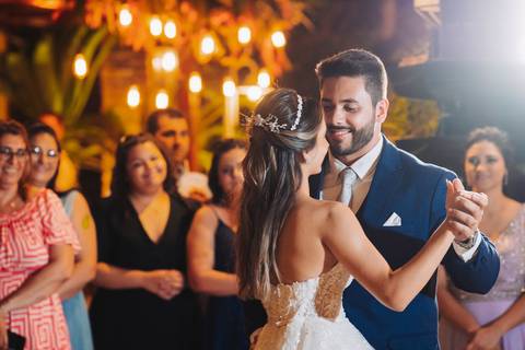 valsa dos noivos em casamento'