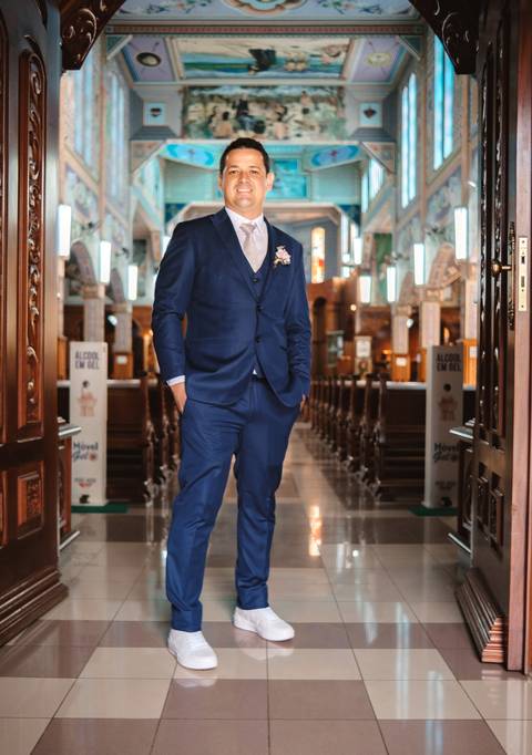 terno do noivo azul marinho'