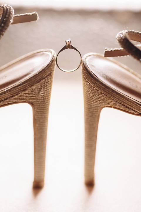 sapato para noiva na igreja'