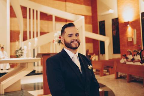 foto de casamento na igreja menino jesus de praga '