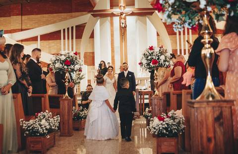 entrada das aliança, GISELA HORTA VESTIDO '