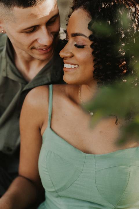 VESTIDO VERDE PARA ENSAIO DE PRE WEDDING '