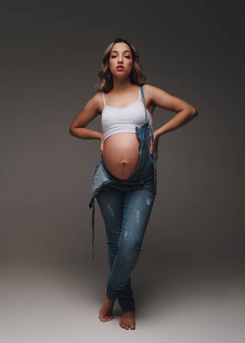 macacão para gestante '