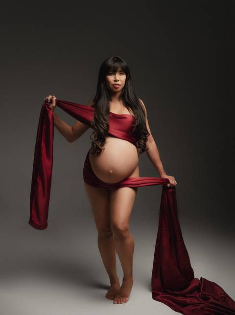 Ensaio de gestante '