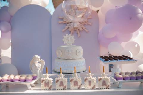 decoração de batizado em osvaldo Cruz '