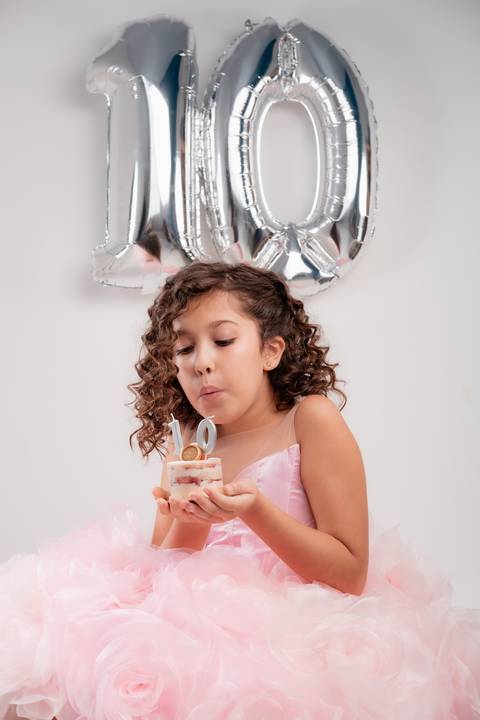 Bolo Mara Cakes para ensaio infantil '