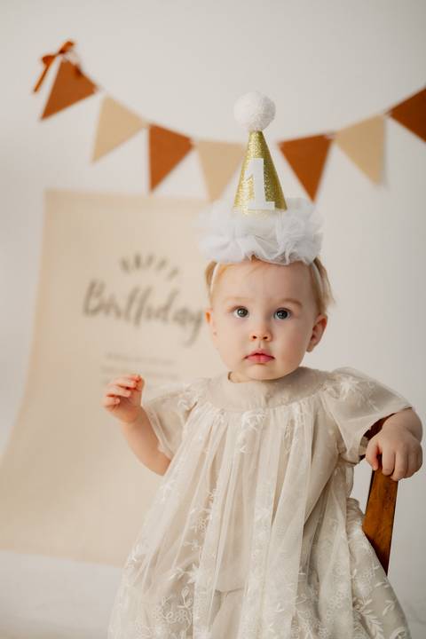 Foto de bebe com chapeu'