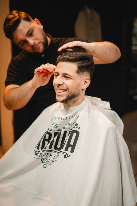 Making of do noivo Arruda Barber Shop'