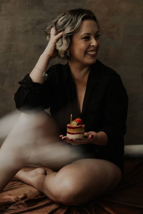 Ensaio feminino em estudio'