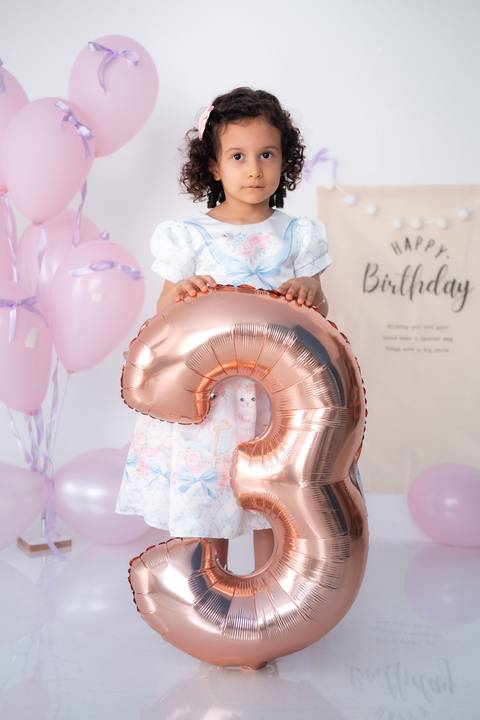 ensaio infantil em estudio'