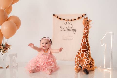 Julia 1 ano , fotografo de estudio em presidente prudente '