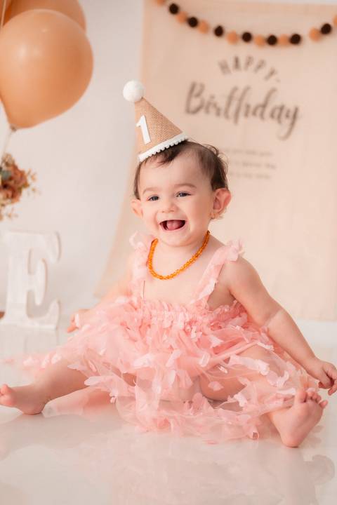 Julia Faz1 ano 
Vestido para ensaio fotografico de um ano '