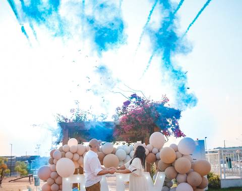 Fotógrafo de chá revelação, gestante e família em Presidente Prudente – SP'