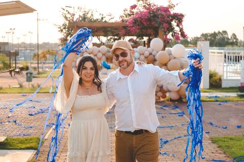 Fotógrafo de chá revelação, gestante e família em Presidente Prudente – SP'