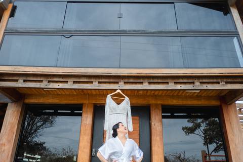 Dia da noiva em Chalé'