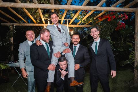 noivo de padrinhos '