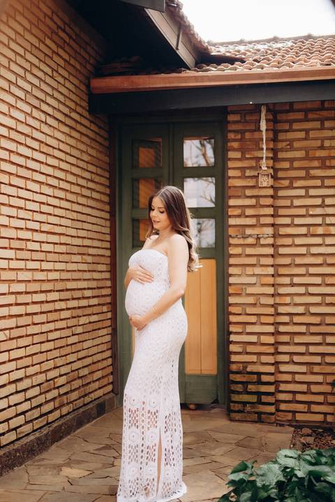 ensaio de gestante ao ar livre '