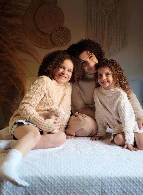 ensaio de mae e fihas'