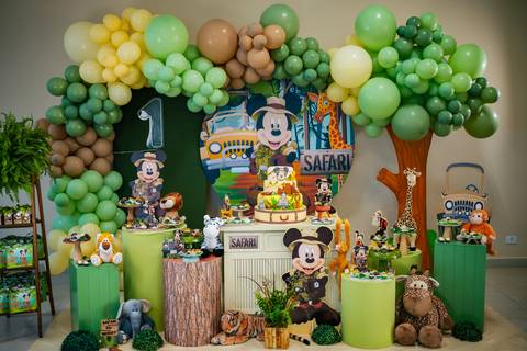 festa de 1 ano lucas tema safari '