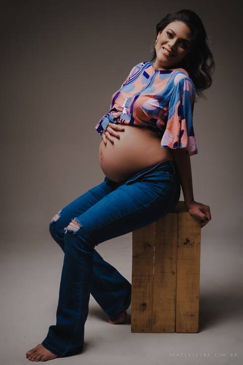 sessão de fotos gestante'