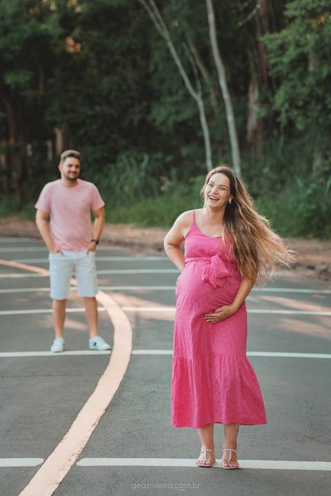 Foto de casal grávidos'