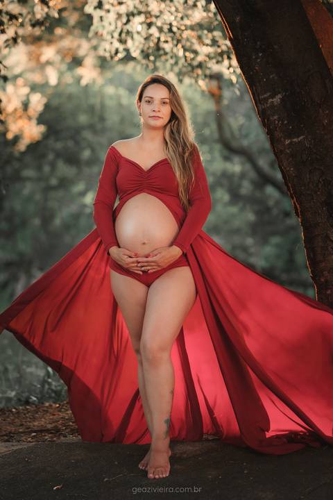 Vestido para gestante'