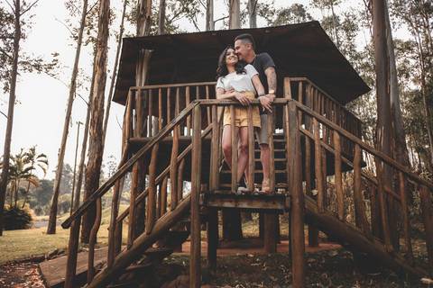 lugar lindo para ensaio de casal'