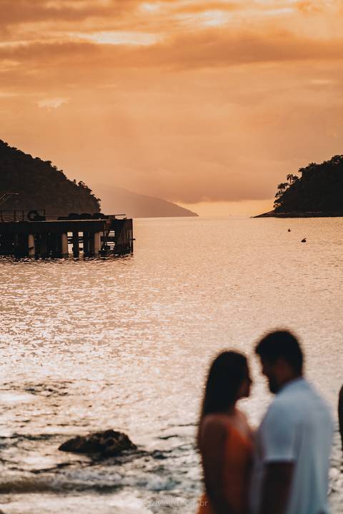 Foto do nascer do sol mangaratiba'