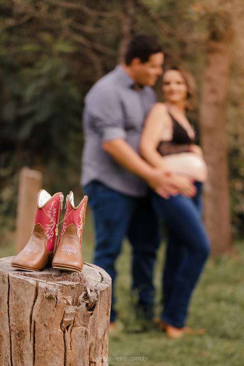 Foto do sapatinho do bebe'