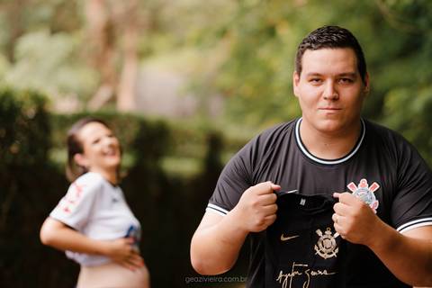 sessão de gestante corintiana'